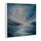 Stupell Industries Blue Hour Abstract Landscape Wall Plaque Art Design by Lydia Orange